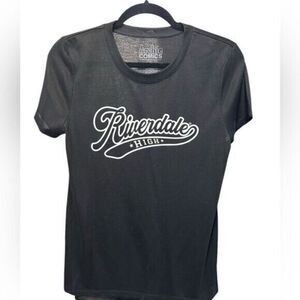 NWOT Archie Comics Black Short Sleeve Graphic Tee Shirt - Riverdale High- Size M